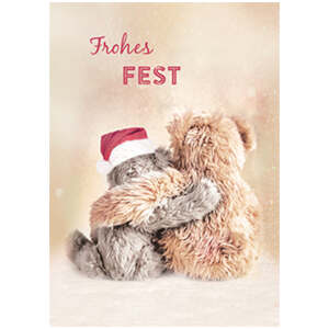 Postkarte Frohes Fest - Sweets