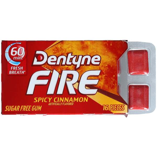 Dentyne Fire Spicy Cinnamon 16er - Dentyne
