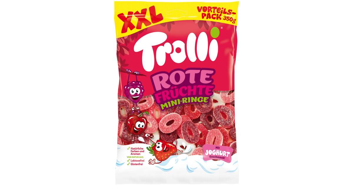 Trolli Rote Früchte XXL 350g | Sweets.ch