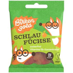 Birkengold Schlaufüchse Fruchtgummi 50g - Birkengold