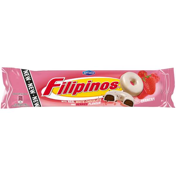 Filipinos Weisse Schokolade & Beerengeschmack 128g - Filipinos
