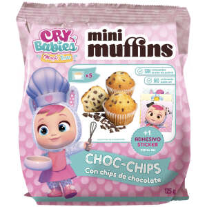 Cry Babies Mini Muffin Chocolate Chips 125g - Sweets