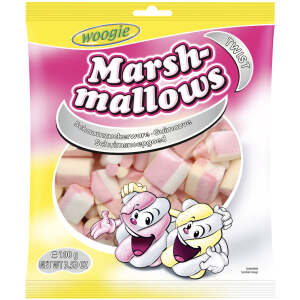 Marshmallows Twist 100g - Woogie