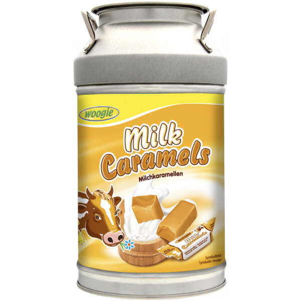 Milchkaramellen-Kanne Spardose 250g - Woogie