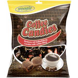 Coffee Candies Bonbons mit Kaffeefüllung 150g - Woogie