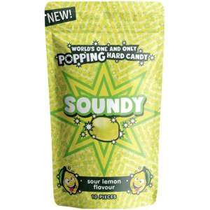 Soundy Sour Lemon 30g - Soundy Candy