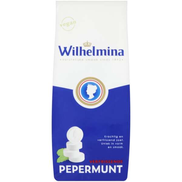 Wilhelmina Pepermunt 200g - Wilhelmina