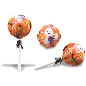 Happy Halloween Mega Lollipop orange 120g - Relkon