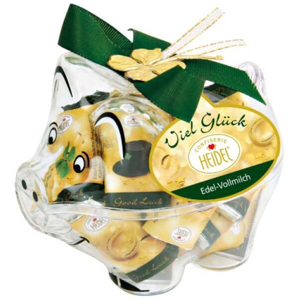 Heidel Glücksbote Glücksschwein Viel Glück 60g