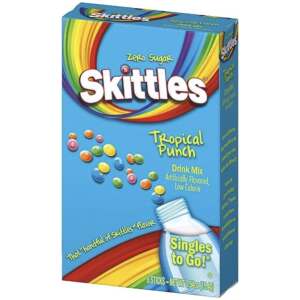 Skittles Tropical Punch Drink Mix 6-pack 15.4g - Skittles