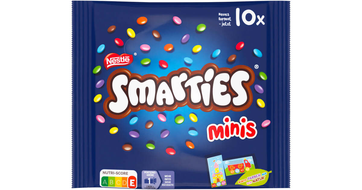 Smartis Mini Smarties Mini 10er 144g | Sweets.ch