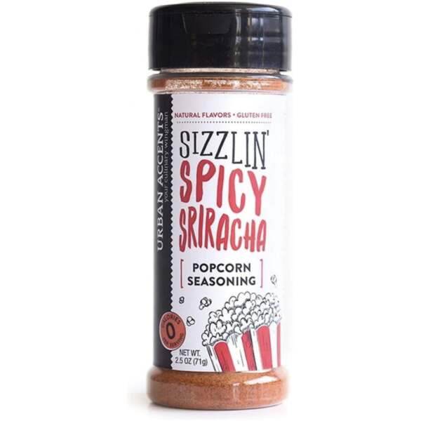 Popcorn Seasoning Sizzlin’ Spicy Sriracha 71g - Urban Accents