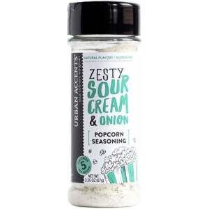Popcorn Seasoning Zesty Sour Cream & Onion 67g - Urban Accents
