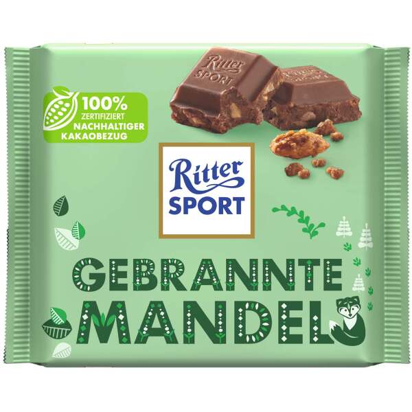 Ritter Sport Gebrannte Mandel 100g