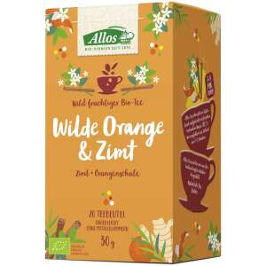 Allos Wilde Orange & Zimt Tee 20 x 1.5g - Allos