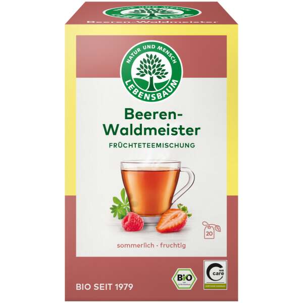 Lebensbaum Beeren-Waldmeister Früchtetee 20 x 2g - Lebensbaum