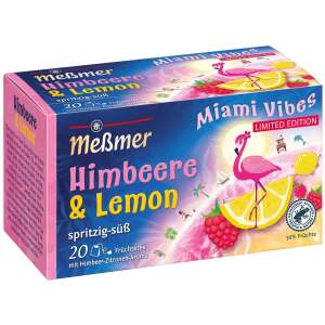 Messmer Miami Vibes Himbeere & Lemon 20er - Messmer