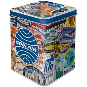Nostalgic Art Pan Am Travel Collage Tee-Box - Nostalgic Art
