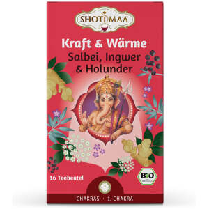 Shoti Maa Kraft & Wärme Tee 16 Stück - Shoti Maa