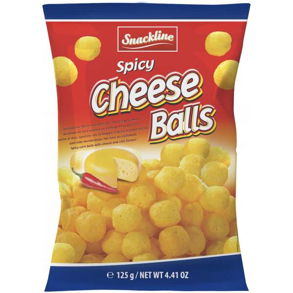 Spicy Cheese Balls 125g