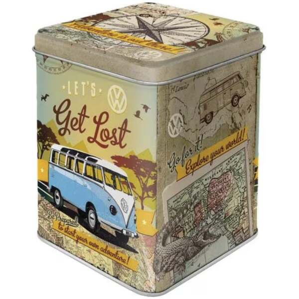 Nostalgic Art VW Bulli Let's Get Lost Tee-Box - Nostalgic Art