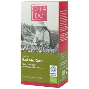 Cha Dô Weisser Tee Bai Mu Dan 20 x 2g - Cha Dô