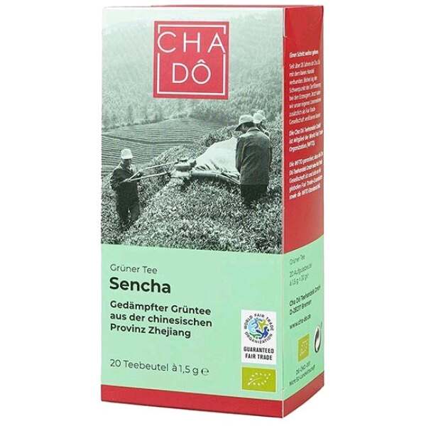 Cha Dô Sencha 20 x 1.5g - Cha Dô