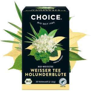 Choice Weisser Tee Holunderblüte 20 Stück - Choice
