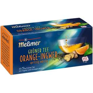Messmer Grüner Tee Orange-Ingwer 25er - Messmer