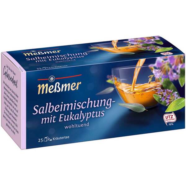 Messmer Salbeimischung mit Eukalyptus 25er - Messmer