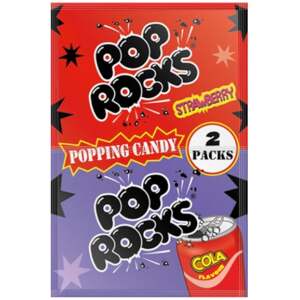 Pop Rocks Strawberry & Cola Twin Pack - Pop Rocks
