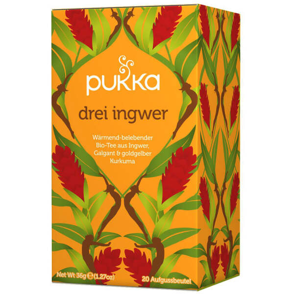 Pukka Drei Ingwer Tee 20 Stück - Pukka