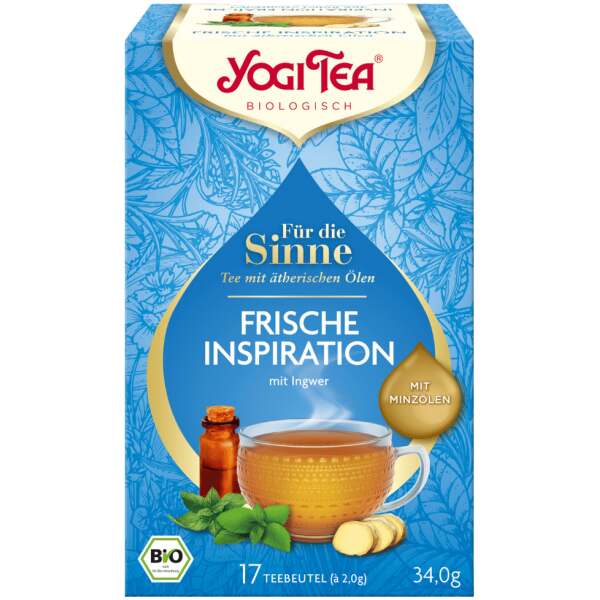 Yogi Tea Für die Sinne Frische Inspiration 17 Stück - Yogi Tea