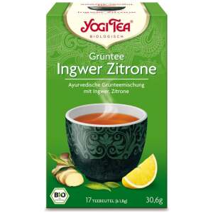 Yogi Tea Grüntee Ingwer Zitrone 17 Stück - Yogi Tea