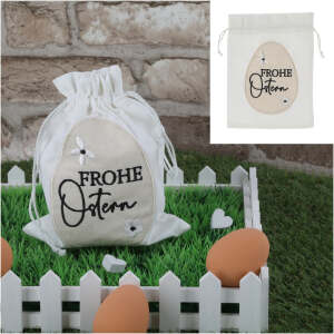 Stoffbeutel Frohe Ostern 15cm x 20cm - Sweets