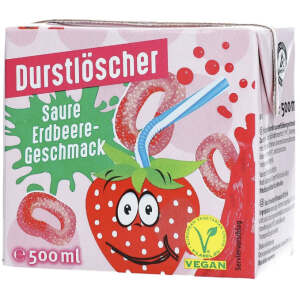Durstlöscher Saure Erdbeere 500ml - Durstlöscher
