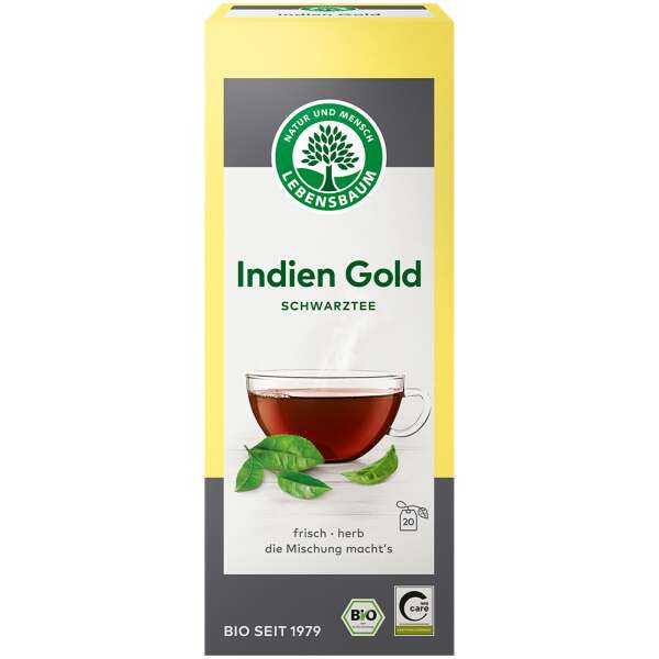 Lebensbaum Indien Gold Schwarztee 20 Stück - Lebensbaum