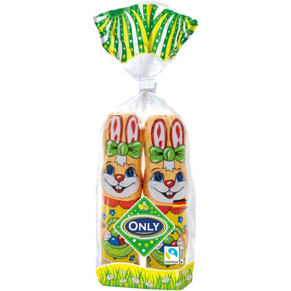 Milchschokolade Osterhasen 2 x 60g