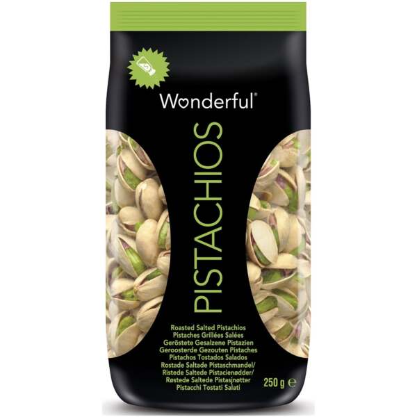 Wonderful Pistazien geröstet & gesalzen 250g - Wonderful Pistachios