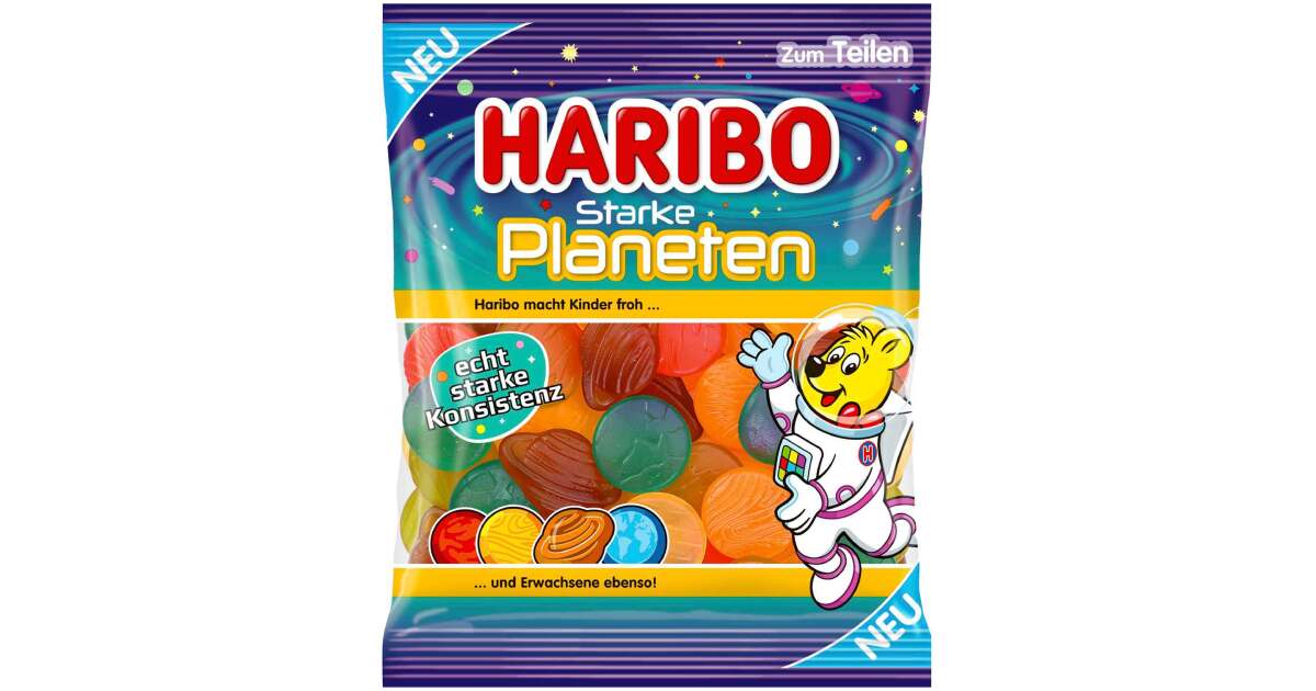 Haribo Starke Planeten 175g | Sweets.ch