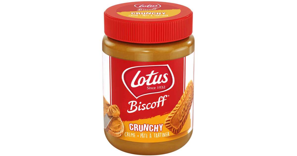 Lotus Biscoff Crunchy Brotaufstrich 380g | Sweets.ch