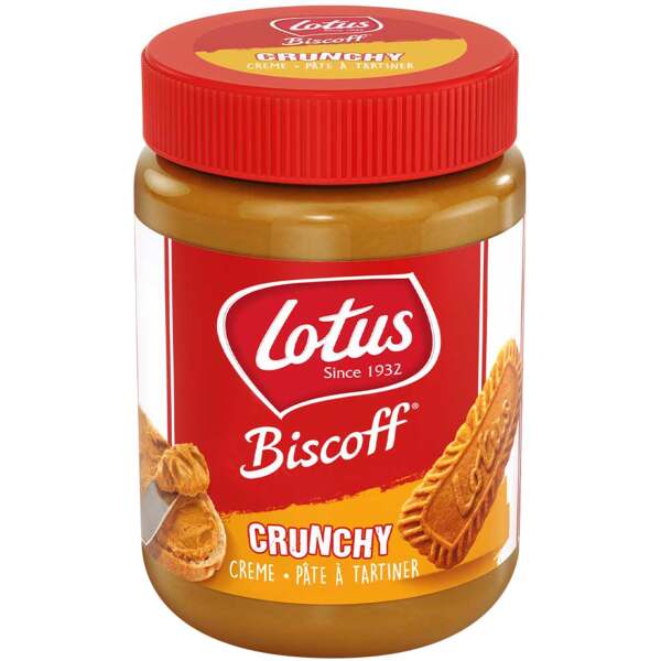 Lotus Biscoff Crunchy Creme Brotaufstrich 380g - Lotus