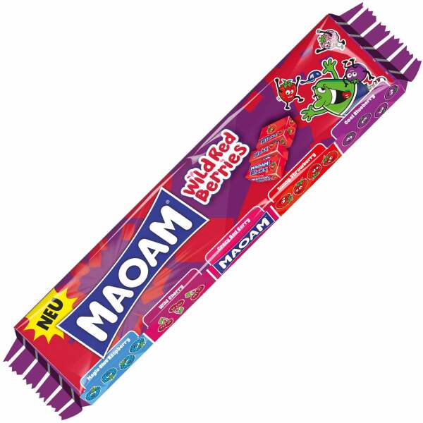 Maoam Bloxx Wild Red Berries 10 x 5er
