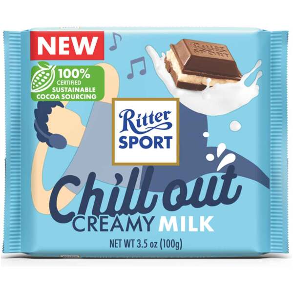 Ritter Sport Chill Out Creamy Milk 100g - Ritter Sport