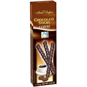 Zartbitterschokoladesticks Kaffee 75g - Maître Truffout