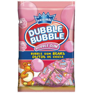 Dubble Bubble Strawberry Bears Gum 85g - Dubble Bubble