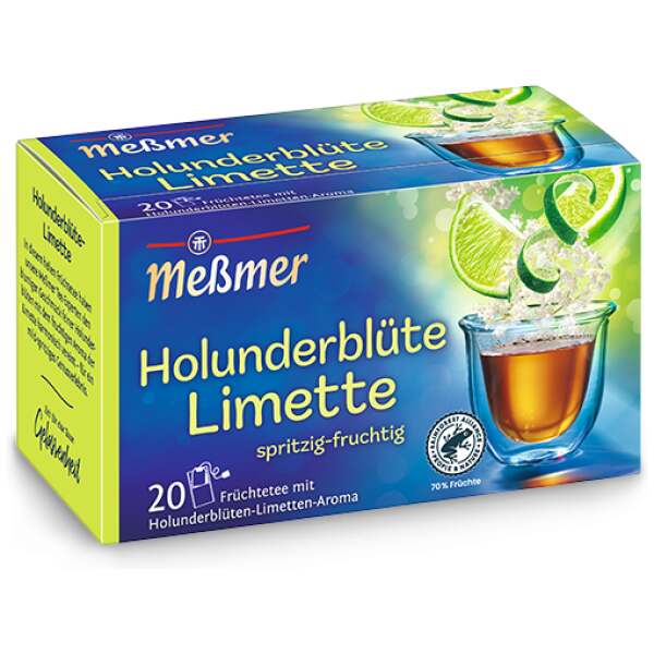 Messmer Holunderblüte-Limette Tee 20er