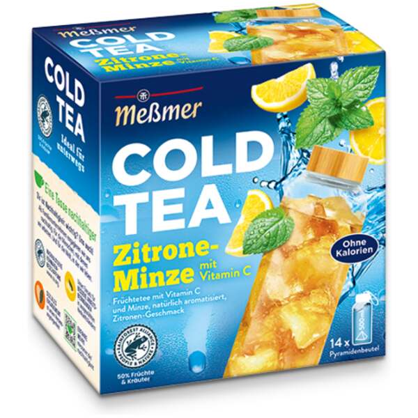 Messmer Cold Tea Zitrone-Minze 14er
