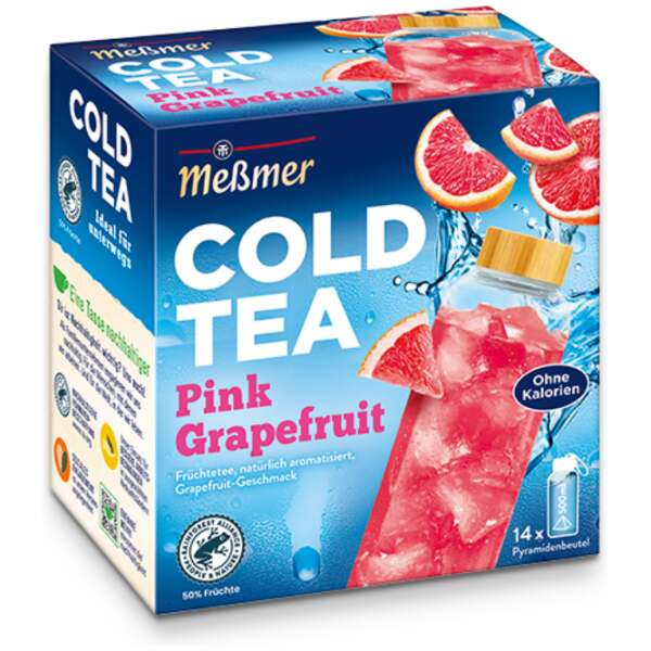 Messmer Cold Tea Pink-Grapefruit 14er