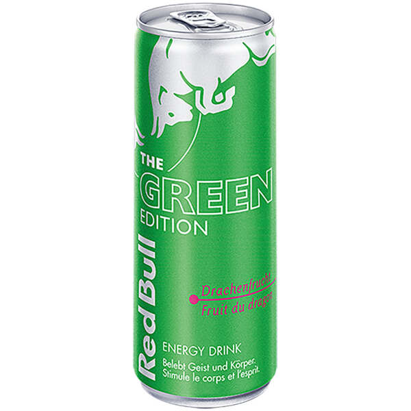 Red Bull Energy Drink Green Edition Drachenfrucht 250ml - Red Bull